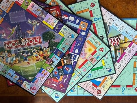 Variety of Monopoly Board Game Replacements, Crafts, Game Room, Wall Decor - Etsy