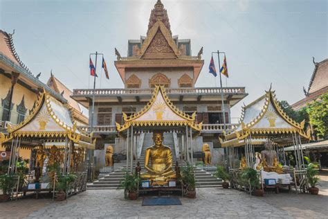 Temple In Phnom Penh - Stock Photos | Motion Array