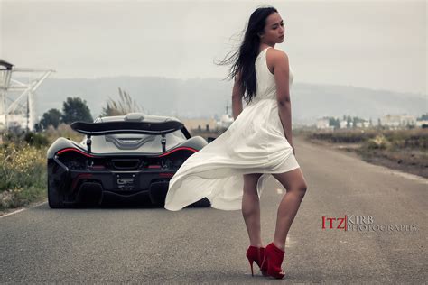 Cars and Girls: Hottest McLaren P1 vs Girl Photoshoot Yet! - GTspirit