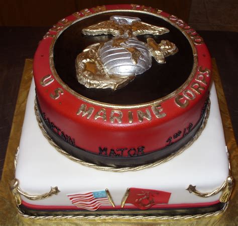 Happy Birthday Marine Corps Cake – Idalias Salon