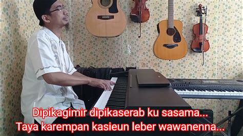 Manuk dadali (karaoke + lirik) key in D mayor - YouTube