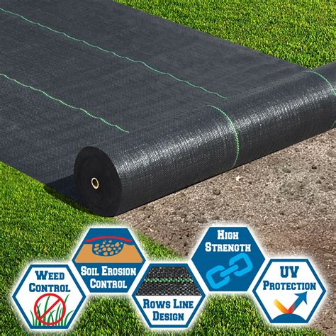 NEW HEAVY DUTY WEED BARRIER LANDSCAPE FABRIC 300 FT 625LSF – Uncle Wiener's Wholesale