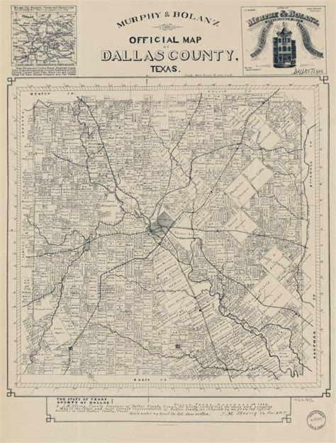 Map Records Dallas County Texas - Printable Maps