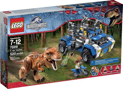 Which Is The Best Lego Jurassic World T Rex Tracker 75918 Building Kit ...