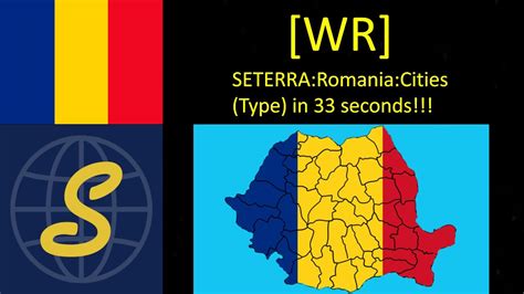 SETERRA:Romania:Cities (Type) in 33 seconds [WR] - YouTube