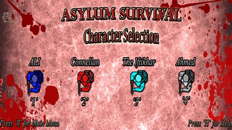 Jamil Ali - Asylum Survival - 2D Group Game Project