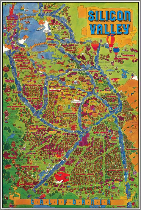 David Rumsey Historical Map Collection | Early Mapping of Silicon ...