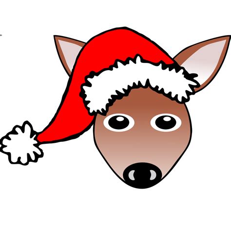 Santa Deer PNG, SVG Clip art for Web - Download Clip Art, PNG Icon Arts