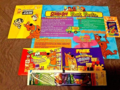 SCOOBY DOO PROMO MKTG CARD POSTCARD HANDI SNACK PROMO KIDS RULE CARD GO ...