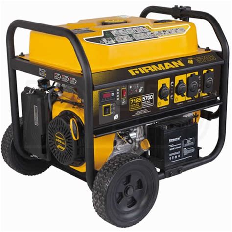 Firman P05702 - Performance Series 5700 Watt Electric Start Portable ...