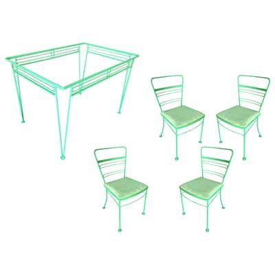 Art Deco Outdoor Table - 3 For Sale on 1stDibs