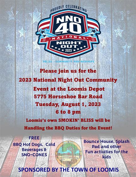 National Night Out 2023 - Loomis, CA