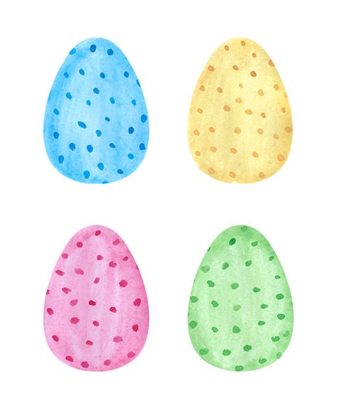 Download Easter, Easter Eggs, Watercolor. Royalty-Free Vector Graphic - Pixabay