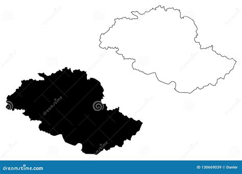 Gilgit-Baltistan Map Vector | CartoonDealer.com #130669039