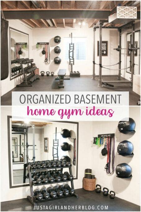 Organized Bat Home Gym Ideas Abby Organizes