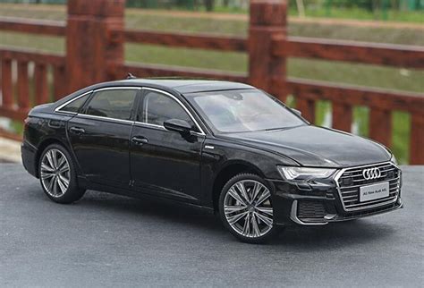 1/18 Dealer Edition 2019 Audi A6 A6L (Black) Diecast Car Model - LIVECARMODEL.com