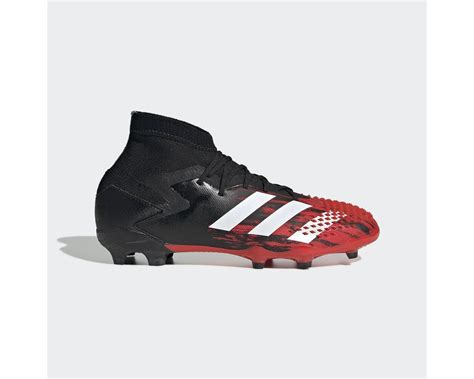 adidas Predator Mutator 20.1 Firm Ground Soccer Cleats Junior - Black/Red - Mutator Pack