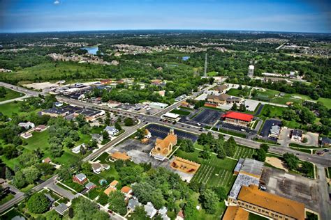 Northwest Indiana Aerial photo of Saint John, Indiana - JoeyBLS Photography JoeyBLS Photography