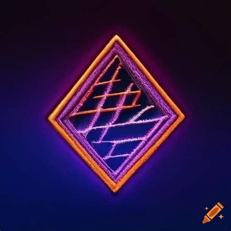 Prism logo design patch