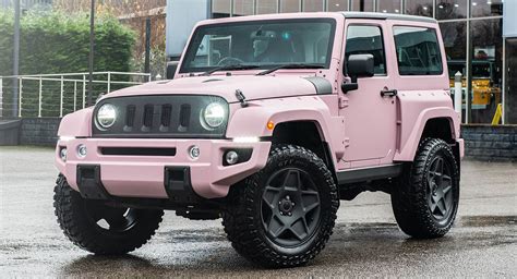 Become The Talk Of The Town With This Pink Jeep Wrangler | Carscoops