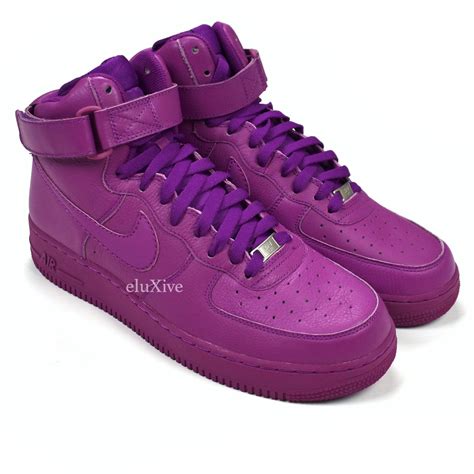Nike - Air Force 1 High Color Pack 2008 (Red Plum) – eluXive