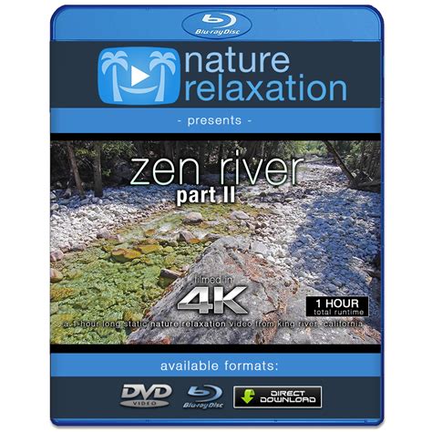 "Zen River II" 1 Hour Static Nature Video / Screensaver 4K – Nature ...