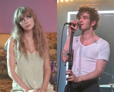 Fans are convinced Taylor Swift and Matty Healy have been sweetly nodding to each other at ...