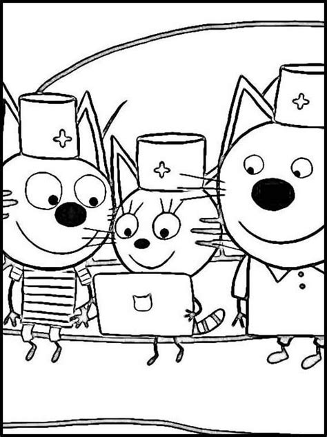 Kid-E-Cats 2 Printable coloring pages for kids Online Coloring Pages, Cat Coloring Page ...