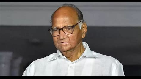 Maharashtra: NCP Chief Sharad Pawar Hospitalised Due To Poor Health ...