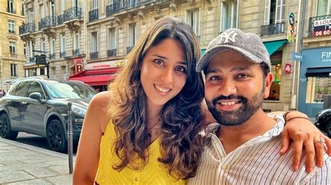 Rohit Sharma's wife Ritika pens heartfelt note for India cricketer on ...