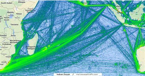 INDIAN OCEAN Ship Traffic Live Map | Marine Vessel Traffic