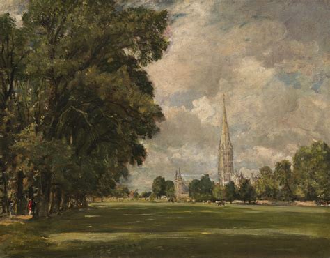 Salisbury Cathedral from Lower Marsh Close by John Constable | USEUM