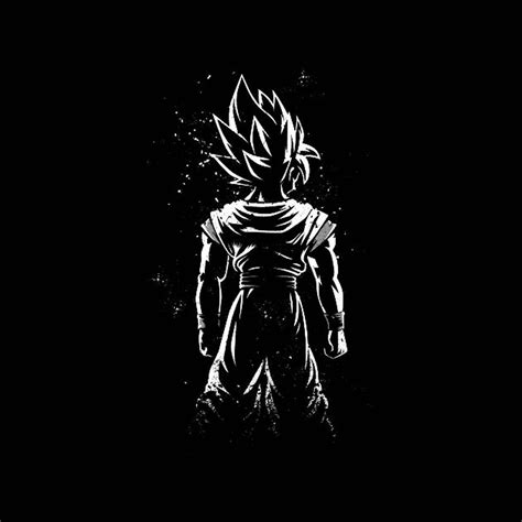 Black and White Dragon Ball Z Wallpapers - Top Free Black and White ...