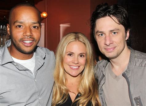 Donald Faison and CaCee Cobb Got Married at His 'Scrubs' Co-Star and Best Man Zach Braff's House