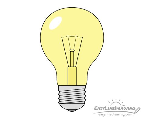 Top 85+ sketch of electric bulb - in.starkid.edu.vn