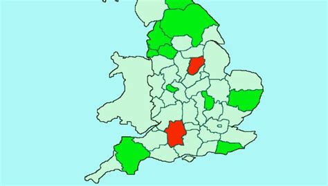 Ceremonial Counties Of England Quiz - ENGLANHD