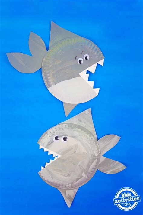 26 Jawesome Shark Crafts For Kids