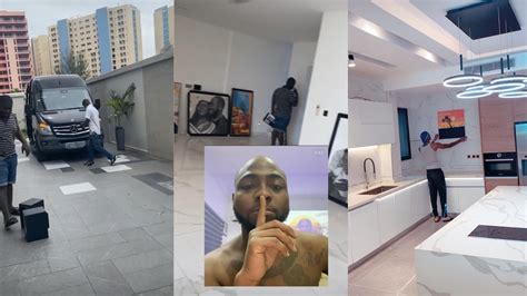 "It's a Smart House" -Davido shows off the core interior of his ...