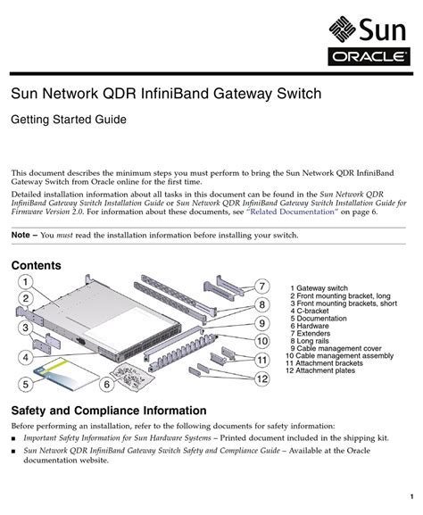 SUN ORACLE SUN NETWORK GETTING STARTED MANUAL Pdf Download | ManualsLib