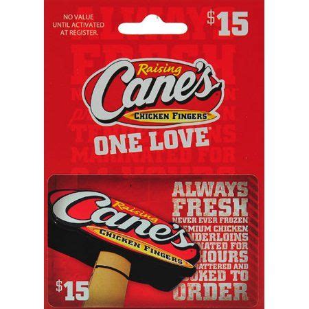 does raising canes have gift cards - Adalberto Pate