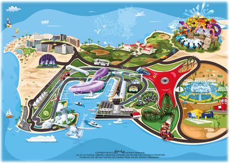 YAS Island Map on Behance | Abu dhabi, Abu dhabi travel, Ferrari world ...