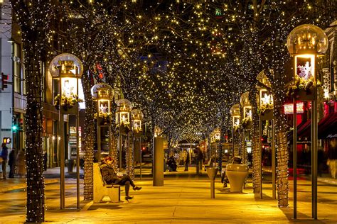 Christmas In Denver Colorado Photograph by Teri Virbickis