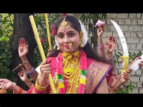 Ayi giri nandini dance song | ayi giri nandini dance for kids | durga mata dance song - YouTube