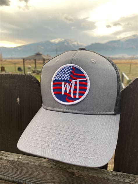 MT - USA Flag Patch Hat | MT Brand Apparel