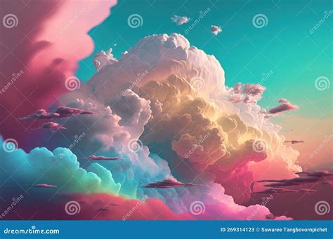 Sweet Pastel Color Beautiful Background with Copy Space Graphic Illustration Stock Illustration ...