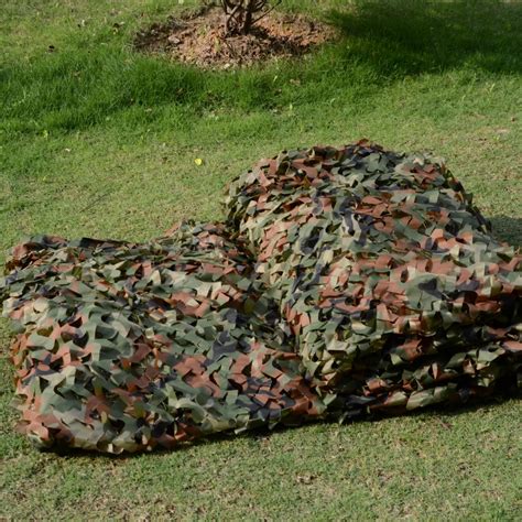 2M X 4M Military Camouflage Net Army Netting Sports Tent Woodlands ...