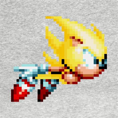 imagenes de SuperSonic pixelado - Buscar con Google | Hedgehog art, Pixel art, Sonic