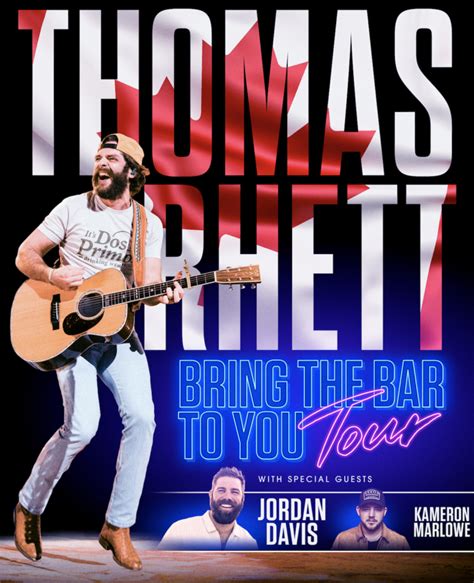 Thomas Rhett Adds 2023 Canadian Tour Dates | Hometown Country Music