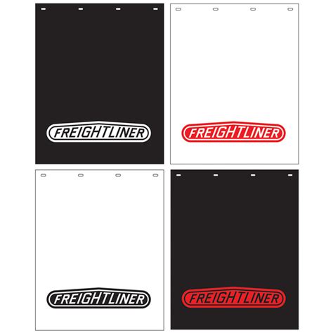 Freightliner Logo Mud Flap 24" x 30" - Raney's Truck Parts