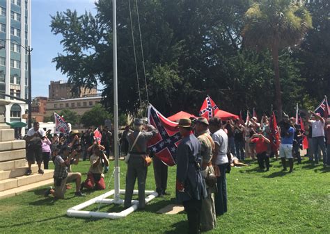 Confederate flag reappearance sparks protests in S.C. - CBS News